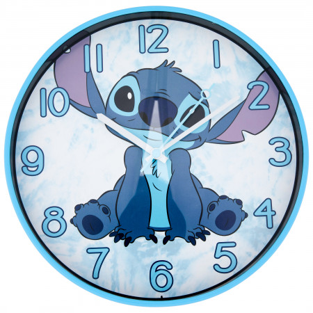 Lilo & Stitch Sitting Cute 10" Wall Clock